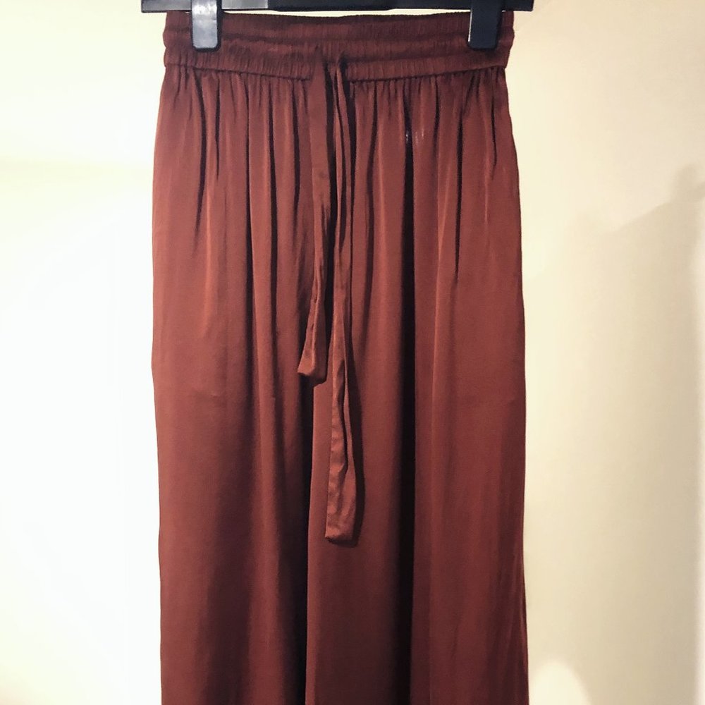 ❤️❤️SOLD❤️❤️ Zimmermann Moss Silk Troussers size 0 - Picture 4 of 6